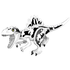 [알꿀밤-호환블럭-공룡] 77113 화이트 견갑 티라노, 1개