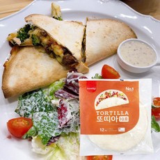 삼립 냉동 밀또띠아 10호 744g (62gX12입)