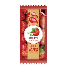 오뚜기 일회용 딸기쨈, 12g, 100개