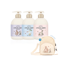 비욘드 엔젤 키즈 샴푸+로션+워시 700mL Set +키즈용 크로스백 증정, 비욘드 엔젤 키즈 샴푸+로션+워시 700mL Set +