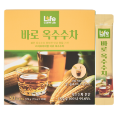 티백없이 찬물에 바로 과립형 바로옥수수차, 1개, 50개입, 2.5g