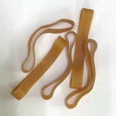 【HY】橡皮筋 No.45*1.5mm*19mm (1000公克/包 黃本色) - 大包裝耐用橡皮筋, 1個, 黃本色