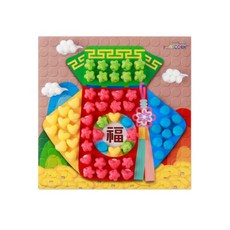 플레이콘 콜라주 만들기 4인용, 4인용 복주머니, 1세트