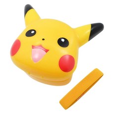 Pokemon 皮卡丘 造型塑膠便當盒(270ML), 1個, 黃色