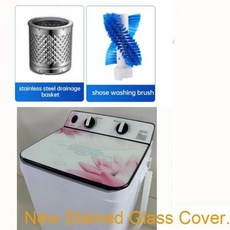 세탁기 대용량 침대 시트 이불 커버 다운 재킷 세탁, B. Improved Functions, 4. UK