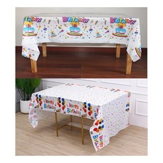 데일리쇼핑 셀프 생일상 테이블보 파티용품 생일파티 테이블장식, 2번케익테이블보, 1개입