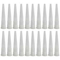 아이베란다 실리콘 꼭지 마개 코킹작업용 노즐 마개, 20개