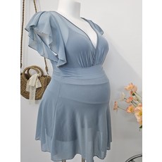 원피스수영복 임산부 태교여행 유교걸 스커트형 수영복 B021