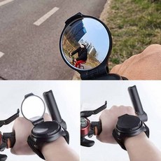 sjm@ll 자전거 손목 sellery00n 백미러 라이딩 후사경 손목거울 안전거울, 쿠팡 그로우진 본상품선택, 1개