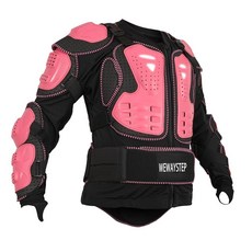 WEWAYSTEP 오토바이 보호 재킷 전신 갑옷 가슴 척추 더트 바이크 장비 남성용 모토크로스 MTB 레이싱 핑크 L 329618, WEWAYSTEP 오토바이 보호 재킷 전신 갑옷, 가슴