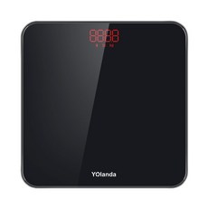 유란다 스마트 체지방계, 블랙, CS20B, 1개