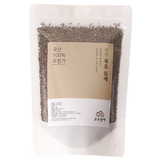 오곡형제 국산 햇 볶음들깨 200g 저온로스팅으로 볶은들깨 통들깨, 1개