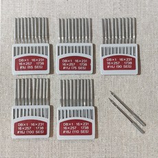 공업용 미싱바늘 국산정품 (주)태원 ORANGE NEEDLES, 1세트