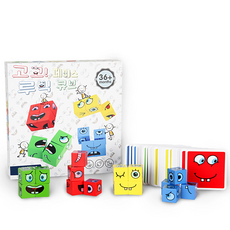 Growit Go Go面對魔方3D拼圖玩具, 混色