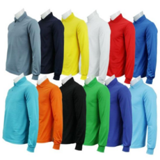 남여공용 긴팔티 카라티 기본 쿨론 59000EA 1EA, 딥블루, XL