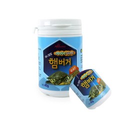 말랑 어린거북이 전용 건조사료 40g 거북이사료새우, 1개