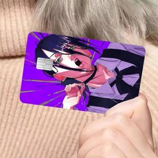 체인소맨굿즈 체인소맨스티커 캐릭터 레제 카드 스티커, 1 Set, z10