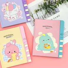 레이지스타 비밀 일기장 1p 랜덤 문구 팬시 메모 필기 유니콘 토끼 공룡 자물쇠 다꾸 시크릿 우정 나누기 마니또 귀여운, 상세페이지 참조