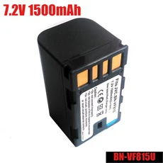 JVC GZ-MG157US BN-VF815U 캠코더 배터리 7.2V 1500mAh, 01 BN-VF815U, 01 빠른  Mainland