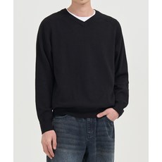 매장정품 토피 TOFFEE 래글런 브이넥 니트 (BLACK) T5S-RVKT11BK 63339