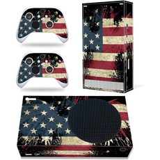 Xbox 시리즈 S 콘솔 및 컨트롤러와 호환되는 스킨 스티커 보호 비닐 데칼 랩 커버멀티, Multi