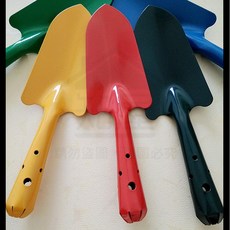 花農木柄小花鏟 園藝工具 鐵質鏟子, 1個, 紅色