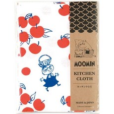 미야모토타올(Miyamoto-towel) 미야모토 키친크로스 34×70cm 무민 리틀미이사과 6086