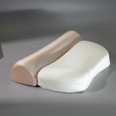 머스코 수면베개 SBU16J25 목베개 메모리폼베개, 1개, 화이트+핑크 제이드 1개