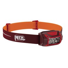 【PETZL】ACTIK CORE 頭燈 600流明(含充電電池) 灰/藍/綠/紅 NO.E065AA, 1個, 紅色(B02) 600流明