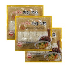 우정본가 짜장면 생면 1kg 5인분, 3개