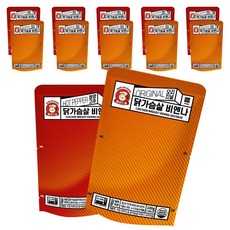 해동없이 바로먹는 실온 닭가슴살 비엔나 소시지 혼합 10팩 (오리지널 5팩 + 청양맛 5팩), 100g, 1세트