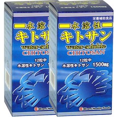 키토산 수용성 360정 3개 미나미헬스 일본, 2개
