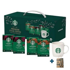커피 선물세트 스타벅스 프리미엄 스틱커피 설날 명절 선물셋트 아메리카노 스틱커피, 세트, 1개