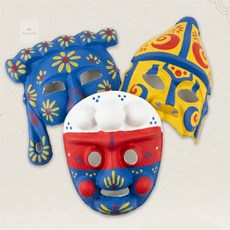 피넛코 민속탈 꾸미기 10p 전통가면, 봉산탈