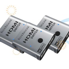 BlueRigger HDMI 선택기 셀렉터 8K 스위치 2개 입력 1개 출력 60Hz UHD 3개 MB