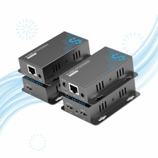 KVZOO HDMI 선택기 셀렉터 4K 이더넷 연장기 CAT5 CAT6 CAT7 최대 230피트 IR 지원 MQ