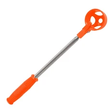 스테인레스 스틸 골프 공 리트리버 텔레스코픽 피커 상단 훈련 보조기구 물 도구 8 섹션 79 인치, Orange, 02 D Orange