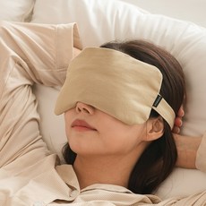 보드머 비강찜질팩 코찜질팩 편백 청정귀리 황토볼 눈 코 어린이 온찜질 안대, 머스타드, 1개