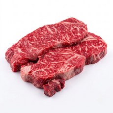 국내산 우리소 육우 채끝 구이용 500g 스테이크용, 스테이크용3cm, 1개