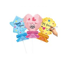 컬러룬 메세지풍선 3종 벌크 10입 sty*42028Gk, 노랑, 본상품선택, 본상품선택