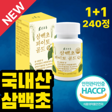 순초롬 삼백초추출물 파이토 골드Q 100% 정품 haccp인증 국산, 2개, 120정