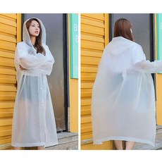 EVA 우비 우의 비옷 레인코트 레인자켓 16S형, 1개, 16블루