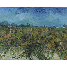 The green vineyard 아트포스터 감성선물 고흐, 그림만(매트지), 21x26.6