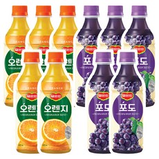 델몬트 오렌지 포도 2가지맛 400ml x 10개, 1개