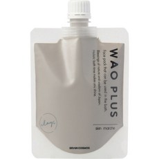 BRAIN COSMOS Wao Plus高嶺土毛孔深層潔淨泥膜 180g, 1個, 1件