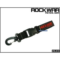 ROCKWAR 快拆式多用途配件掛勾 MOLLE系統適用登山背包扣具, 黑色