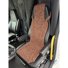엑셀 라이프 초대형 천연 목재 구슬 시트 커버 트럭 트레일러 밴용 마사지 쿨링 쿠션, All-Purpose XL (21.65" Square), 1개