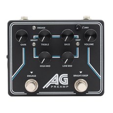 Demonfx Tone Mallet Bass Station Amps 프리앰프/일렉트릭 베이스용 DI 페달 고품질NEW, 02 AG PREAMP, 1개