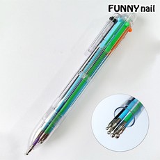[퍼니네일] 6in1 멀티도트펜 도트봉 마블러 도트브러쉬, 1개, 6in1 멀티 도트펜