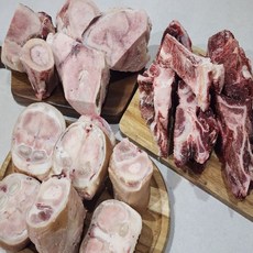 한우 사골 우족 보신 세트 6kg, 1세트